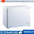 Solid door top open outdoor chest freezer big capacity deep freezer